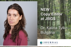 Kalina Tylko welcomed as a copy editor at the Journal of the Bulgarian Geographical Society