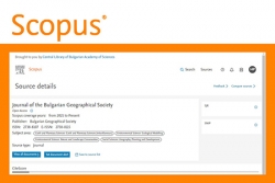 First SCOPUS CiteScore for JBGS