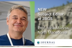 Ivica Milevski welcomed as a subject editor at Journal of the Bulgarian Geographical Society